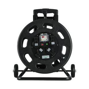 高端电缆盘 移动线缆盘带线80/100米 防水线轴子卷线器 线滚子