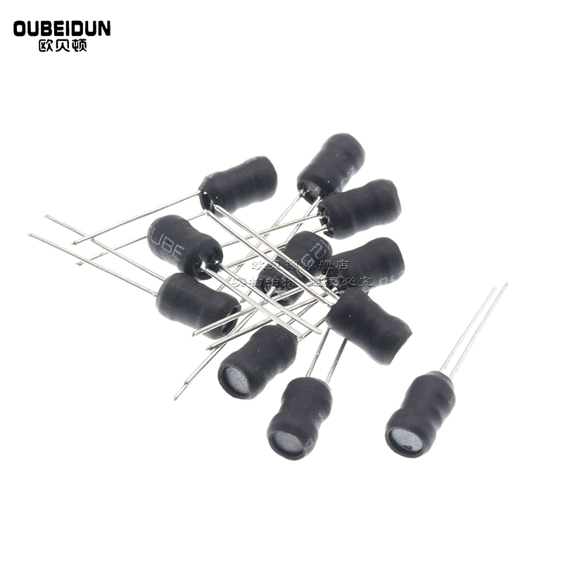 0608工字型电感6*8mm220UH 330UH 470UH 680UH 1MH 1.5MH直插绕线