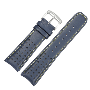 适配西铁城蓝天使原装真皮表带 男空中之鹰二代JY8078 8078牛皮带