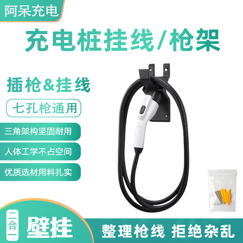 挂架国标七孔插枪新能源电动汽车