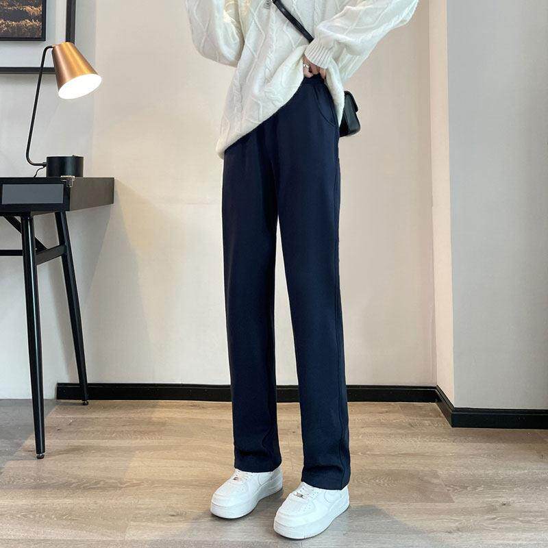 加长运动裤子女高个子175超长版显瘦直筒秋冬加绒卫裤春秋休闲裤