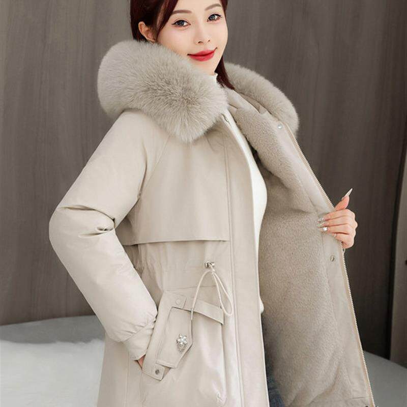 派克服女短款小个子棉服加绒加厚2025年冬季新款棉衣外套女士棉袄