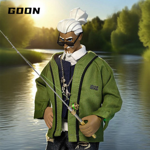 观潮行GOON原创IP乐叔1/6可动人偶潮玩手办摆件玩具礼物摆件套装