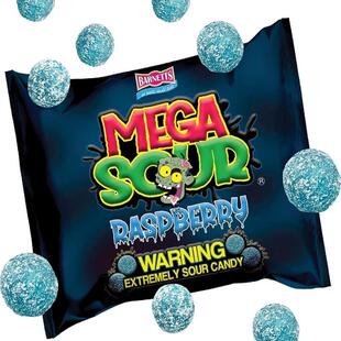 美国直邮Barnetts - Mega Sour Candy巴尼特超级酸糖果手工极酸糖