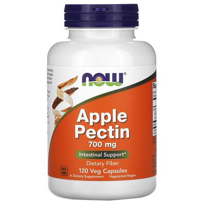 现货美国Now Foods 苹果果胶Apple Pectin 700mg 120片膳食纤维