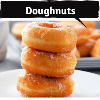 Doughnuts速冻原味甜甜圈面包圈50g*15pcs
