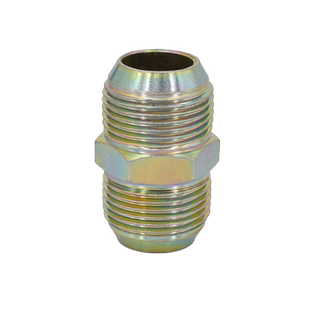 双外丝异径镀彩碳钢英制直通凸口球头平口2/3/4/6分1寸高压管接头