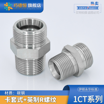 1CT-SP系列卡套英制锥螺纹管接头