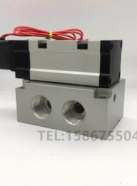 电磁阀PS340S PS120S PS140S PS120S气动换向阀AC220VDC24