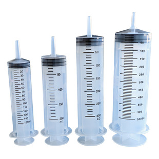 兽用注射器大号针管注射器一次性针筒抽油针管喂食灌肠打胶灌注器