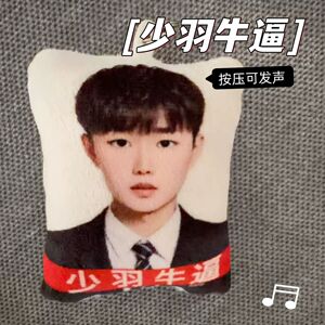 少羽牛绒按压发声钥匙扣