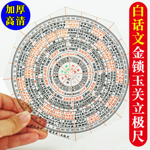 高清立极尺金锁玉关高精度专业