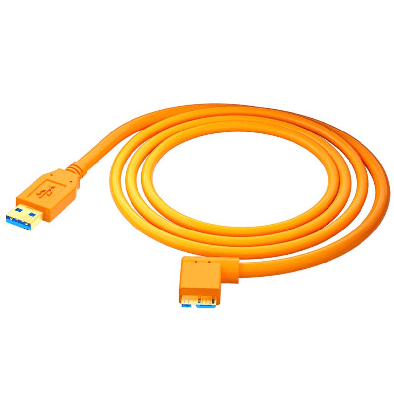 适用于佳能eos5D4/sr 1dx2/7dmark2尼康d810 d850 d5联机拍摄线快速线苹果笔记本电脑mac连接数据线5米8m弯头