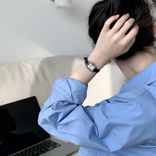 罗马数字复古小众女式手表女款