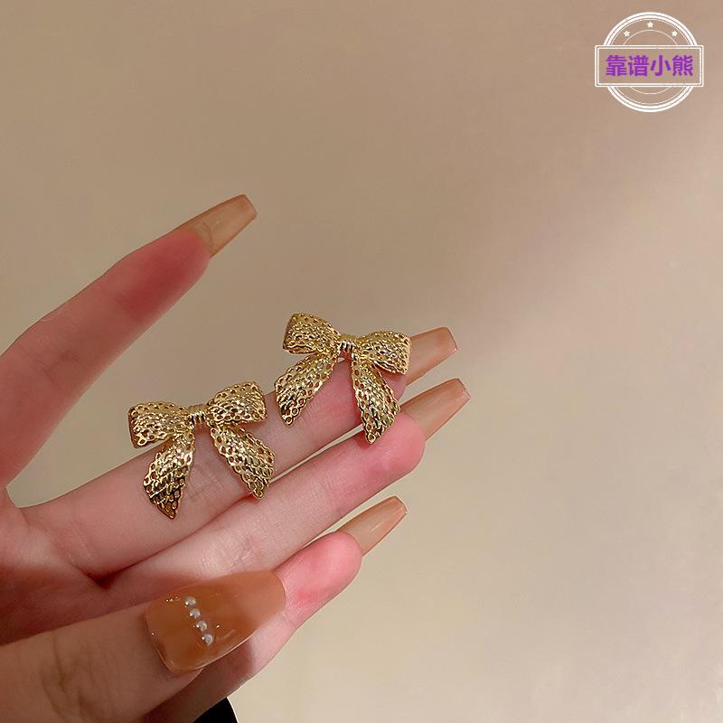 银针金属耳环高级感简约耳钉时尚