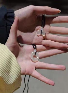 猫猫项链可爱情侣吊坠礼物