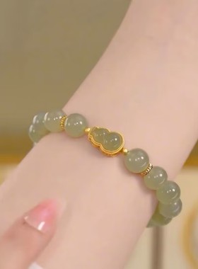 福禄手链葫芦手串轻奢复古女生