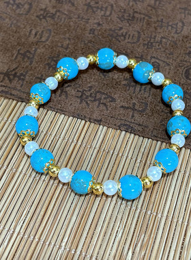 手串新款手环时尚韩版玻璃草莓