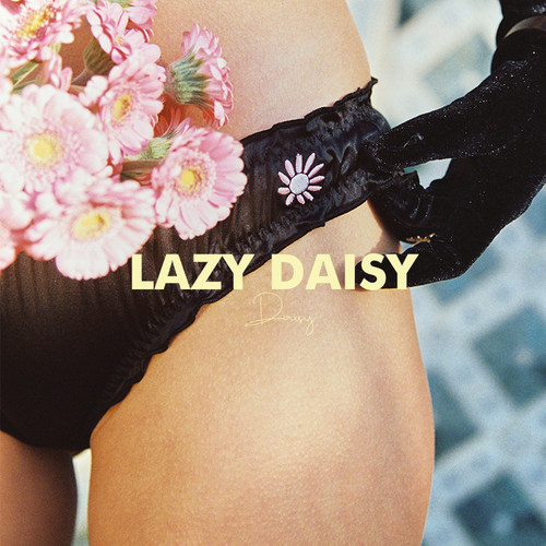 LazyDaisy黑色真丝内裤
