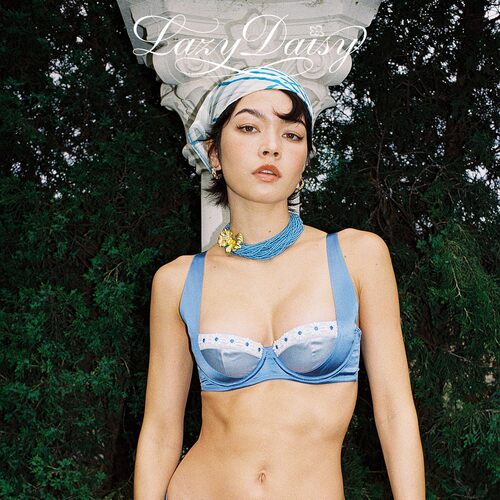 《鹦鹉梨严选》Lazy Daisy daphné系列 雏菊拼色真丝内衣女6117