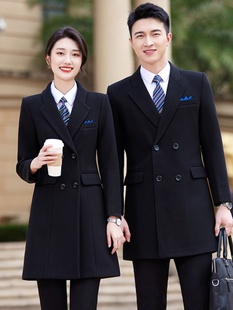 酒店经理工作服男女冬季行政商务正装销售部4S店羊毛工作服工作服