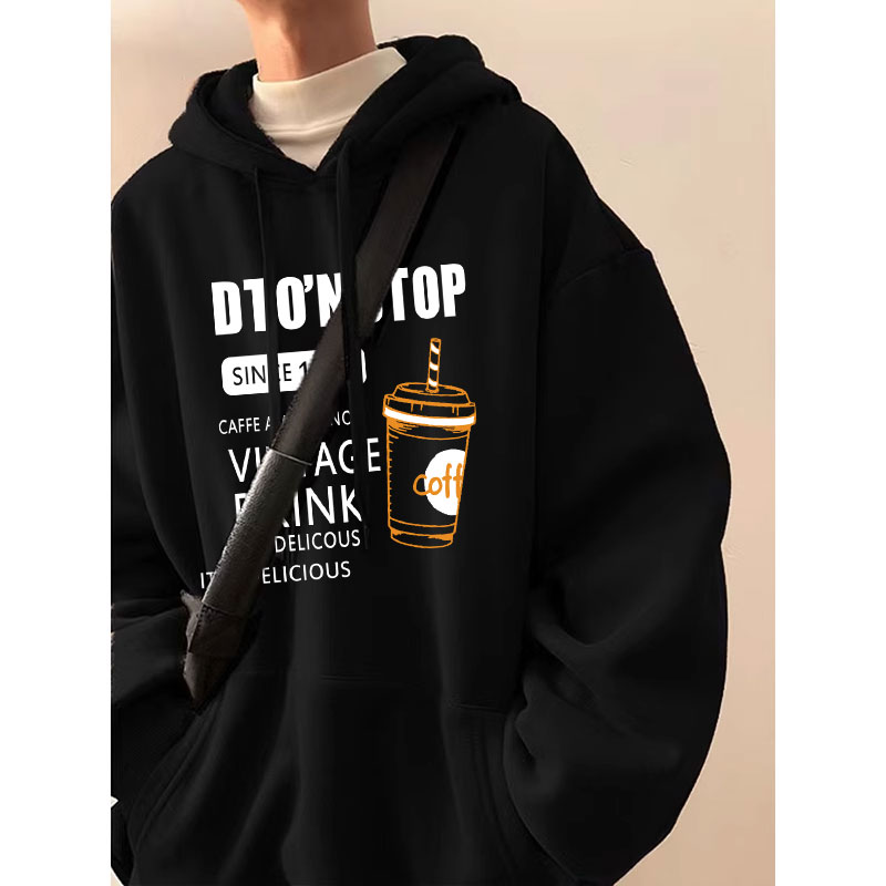 连帽卫衣男士秋冬季2025新款