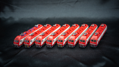 2023【满千包SF】Kunter N比例 SS9G电力机车 重制版 机车铁道模