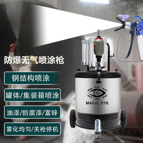电眼超高压无气喷涂机防火防水