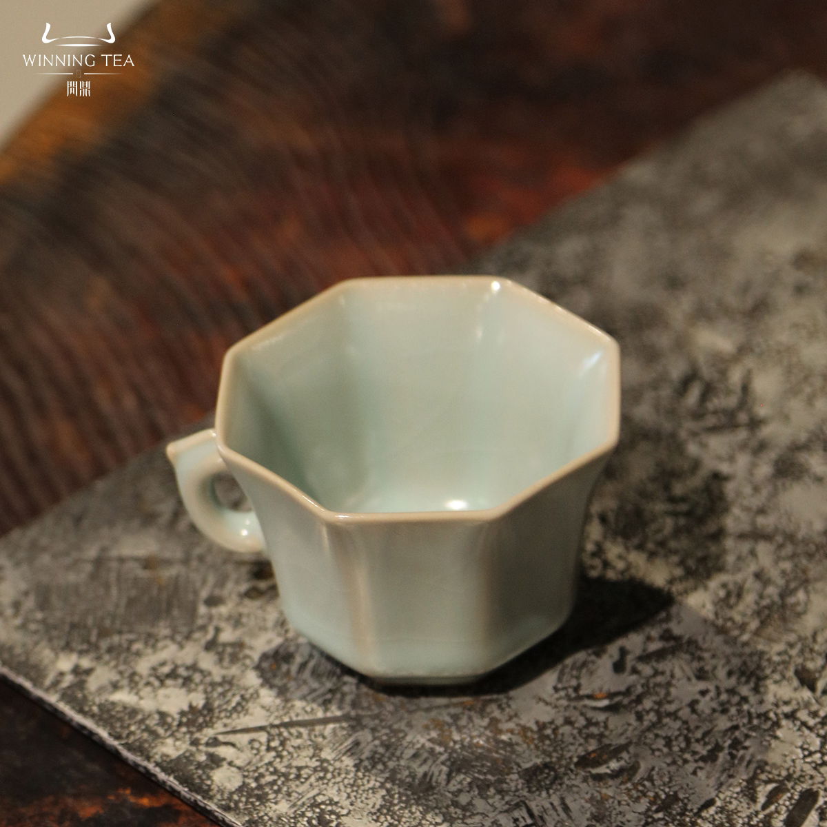 问鼎景德镇汝瓷天青个仁杯
