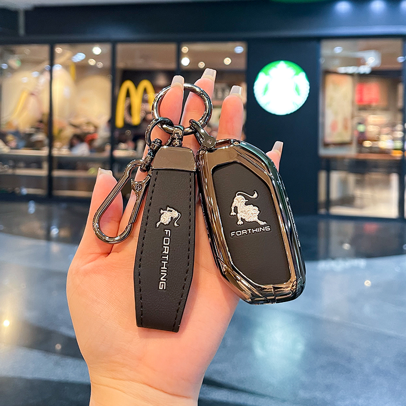 适用2024款东风风行T5evo钥匙套扣壳星海V9游艇风行雷霆车包25款