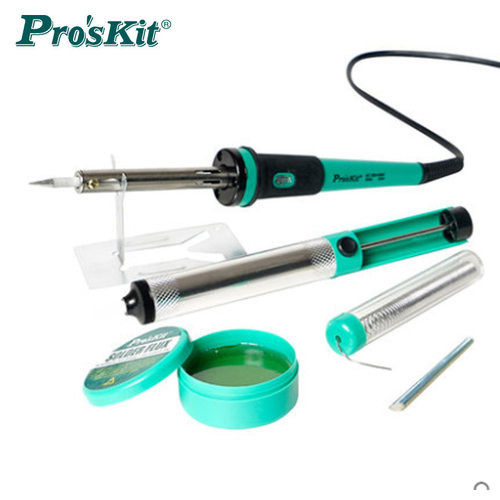 台湾宝工PK-916G电烙铁套装 30W电 松香架吸锡器6件套电烙铁