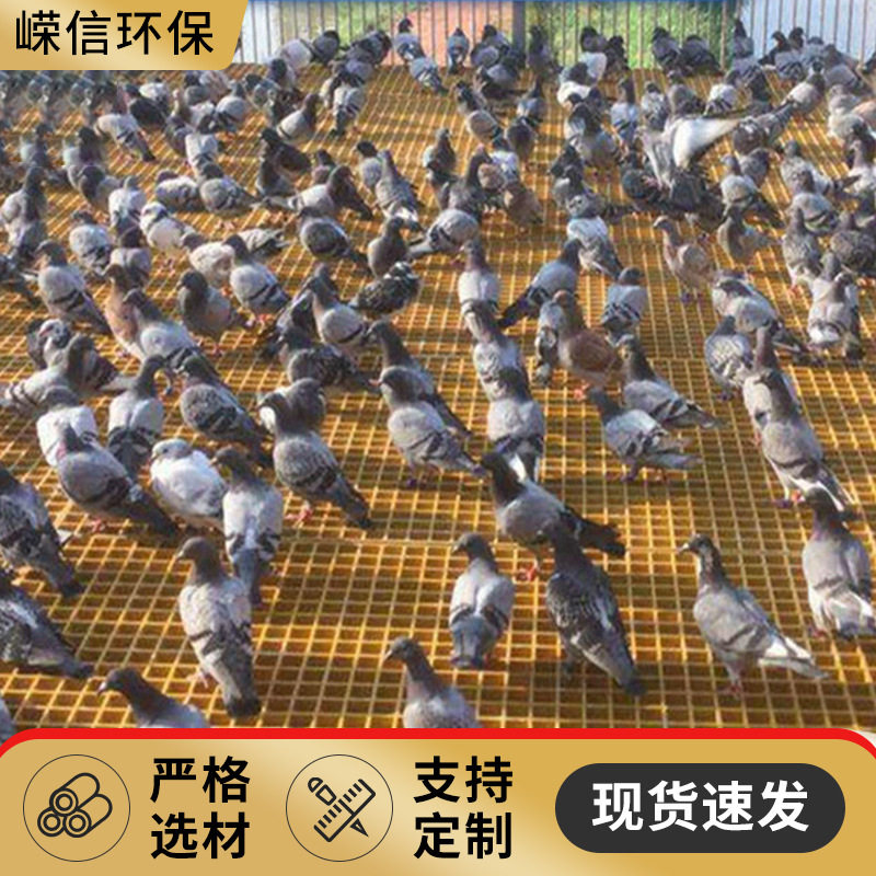 厂家供应鸽舍养殖场玻璃钢格栅地沟排水沟玻璃钢盖板养殖格栅