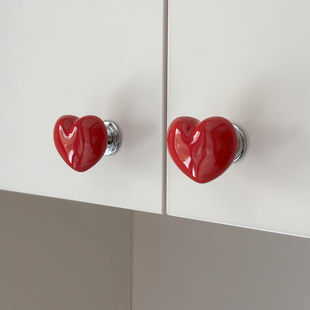 【新家的100个快递】爱心衣橱柜门把手抽屉拉手乔迁之喜家用装饰