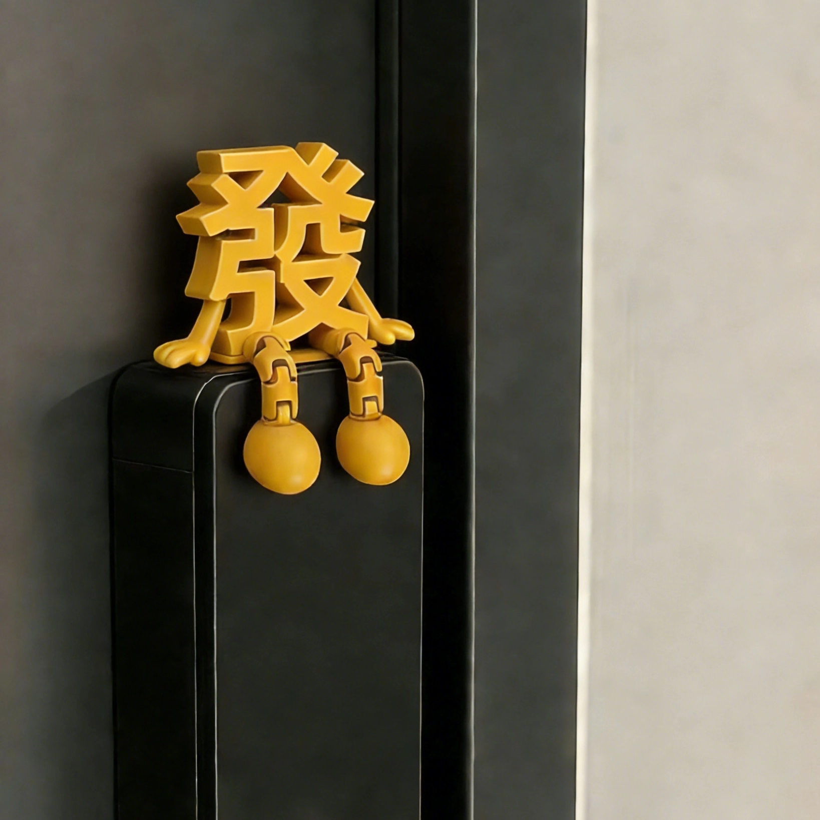 福字摆件新年装饰智能门锁入户门装饰2026马年春节氛围布置装饰