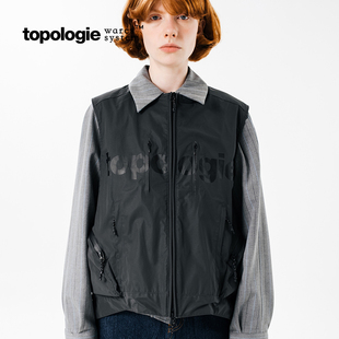 Backpack Vest 2025春夏上新 L雙肩夾克背包反光 Topologie