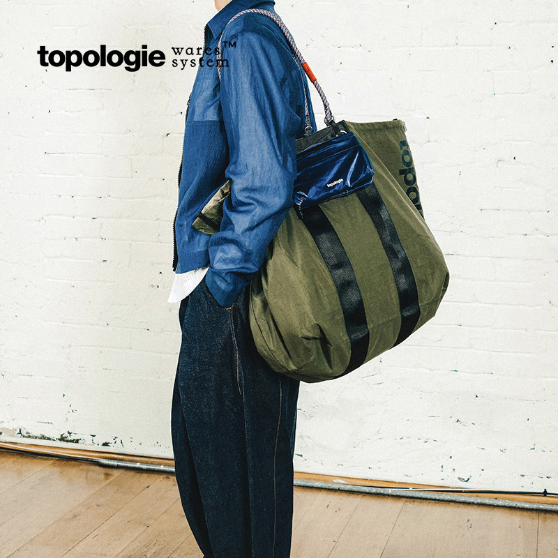 Topologie大容量托特包英伦风