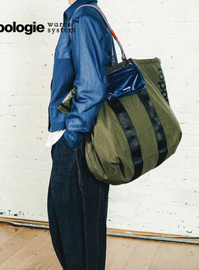 Topologie Summit通勤托特包大容量手提单肩包包女男斜挎包英伦风