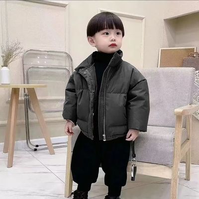 2022新款清货儿童装棉衣冬装男童棉服洋气男孩中小童韩版冬季