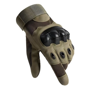 战术手套半指硬壳防滑耐磨护关节保暖防割军迷特种兵战训作战手套