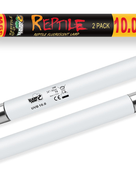 LuckyT510.0.8W24W39W乌龟蜥蜴晒背UVBUVA灯管爬虫宠物饲养箱