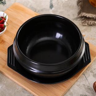 韩国石锅拌饭锅拌饭碗蒸鸡蛋羹韩式大酱汤参鸡汤专用23456号耐烧