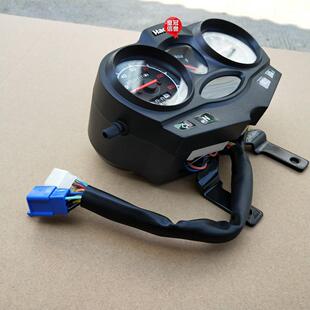 银豹HJ125-7D-7E-7G仪表国三银豹摩托车仪表转速表码表总成仪表壳