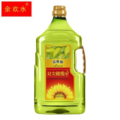 贝蒂斯葵花籽橄榄调和油4L食用油 双尖橄榄+葵花籽油新旧包装随机