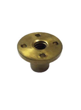 MTSER MTSQR14 16 20 22 25 32圆形螺纹直杆型30度梯形丝杆螺帽