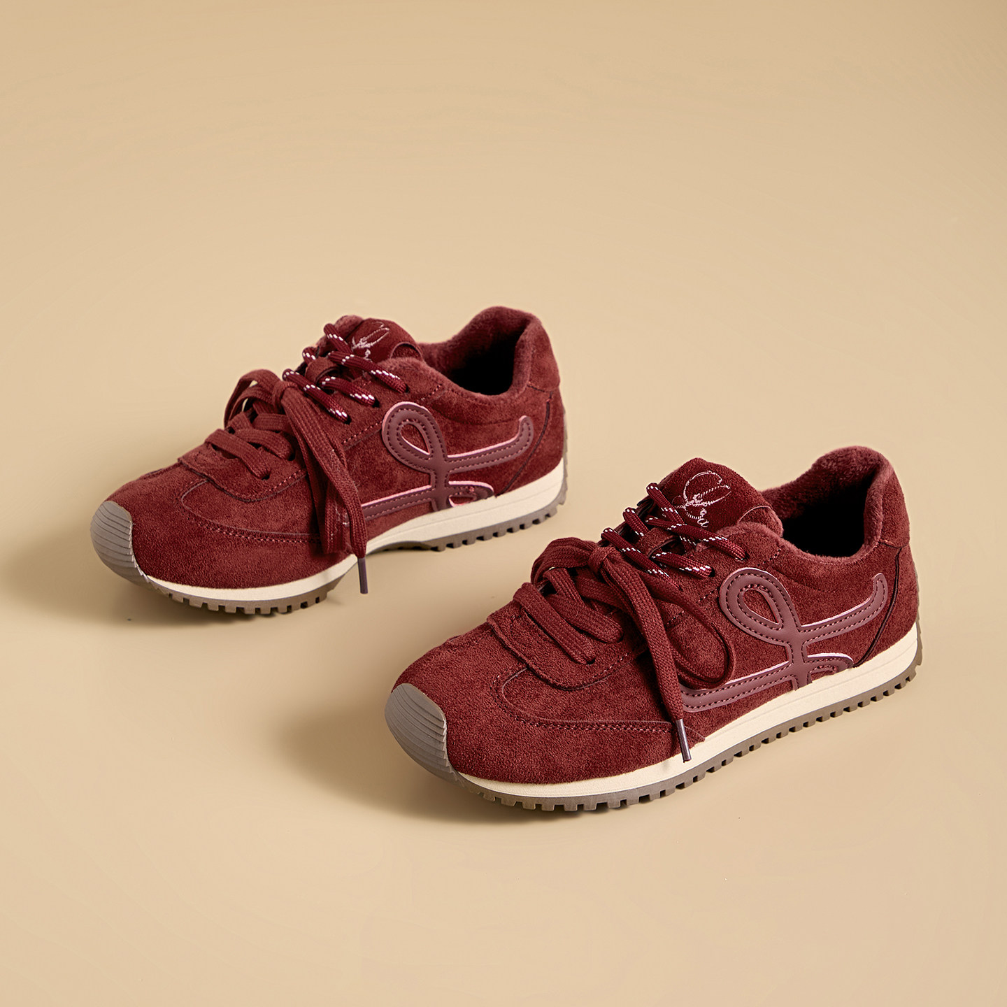 复古阿甘鞋女2025冬新款加绒运动鞋平底耐磨休闲鞋,女鞋,时尚休闲鞋,淘宝优惠券,粉丝福利购,淘宝优惠卷