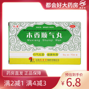 孔孟 木香顺气丸 6g*10袋/盒