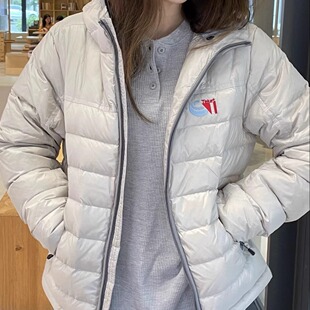 teket休闲保暖轻薄排骨连帽羽绒服外套25冬季新款韩货定制