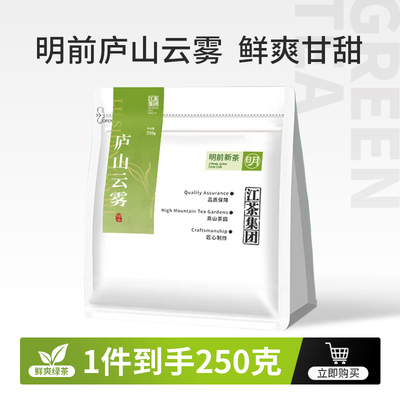明前庐山云雾茶散茶半斤装250g