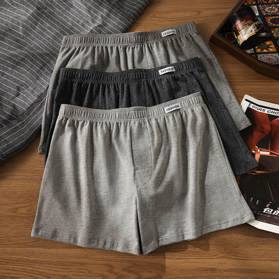 男士纯棉宽松阿罗平角内裤大码