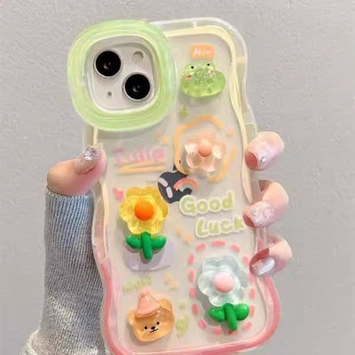 适用苹果16promax夏天手机壳女新款iPhone16高级感小众15pro可爱14plus超好看13全包防摔硬壳12外壳保护套N